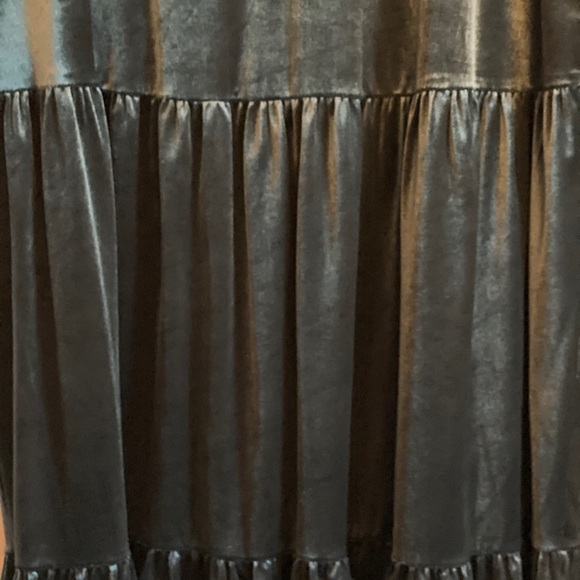 LC Lauren Conrad Blue Tiered Tie Front - Picture 6 of 6